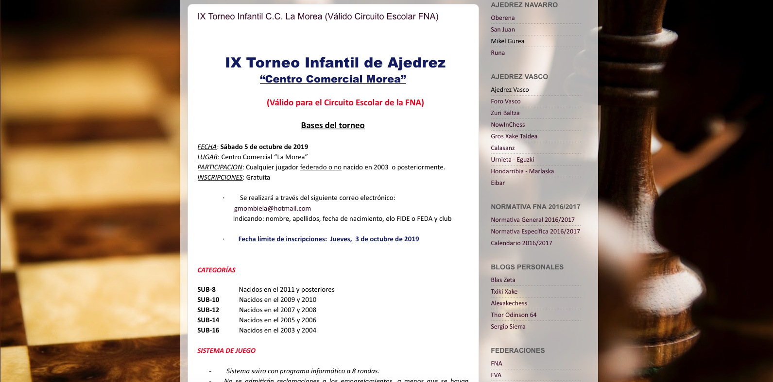 IX Torneo Escolar La Morea